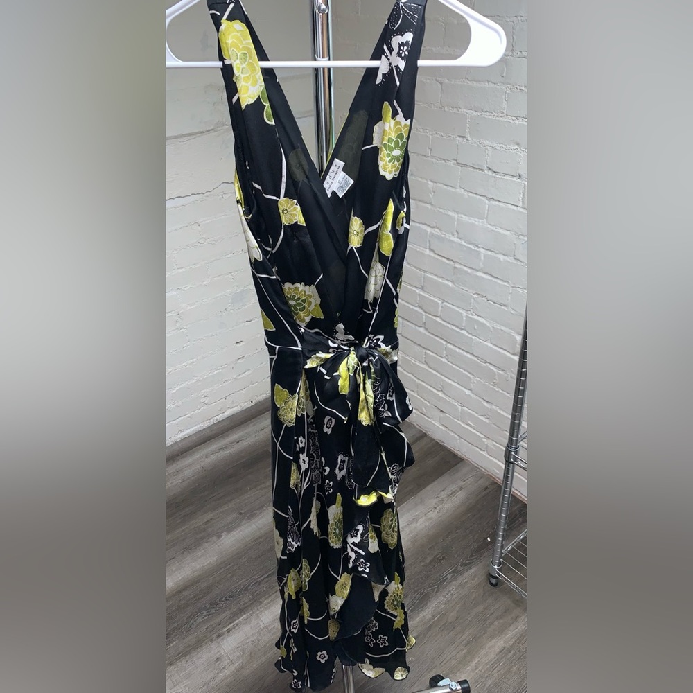 Redux Philip DiCaprio Vintage 1990s silk wrap dress